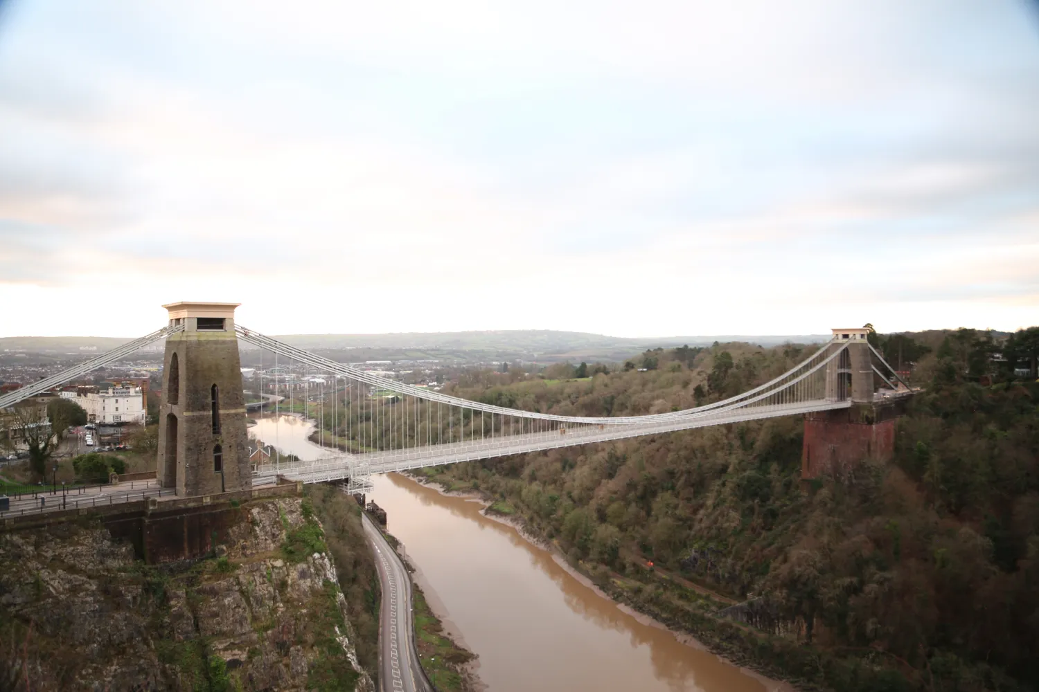 The Clifton Suspension Bridge in Bristol