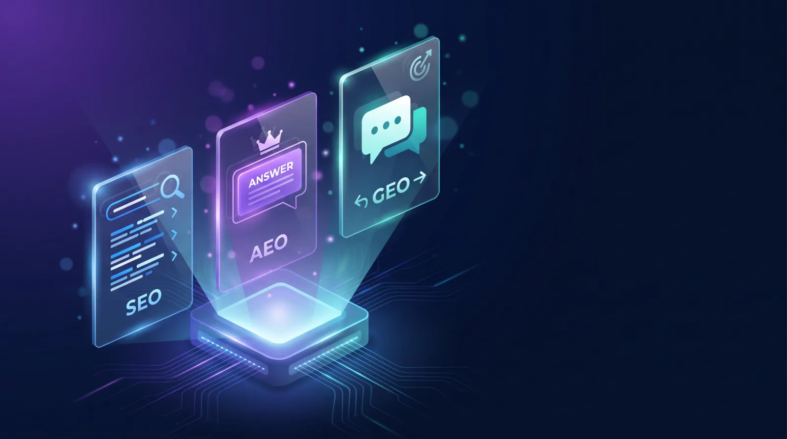 AEO vs SEO vs GEO: The 2026 Playbook for AI Search