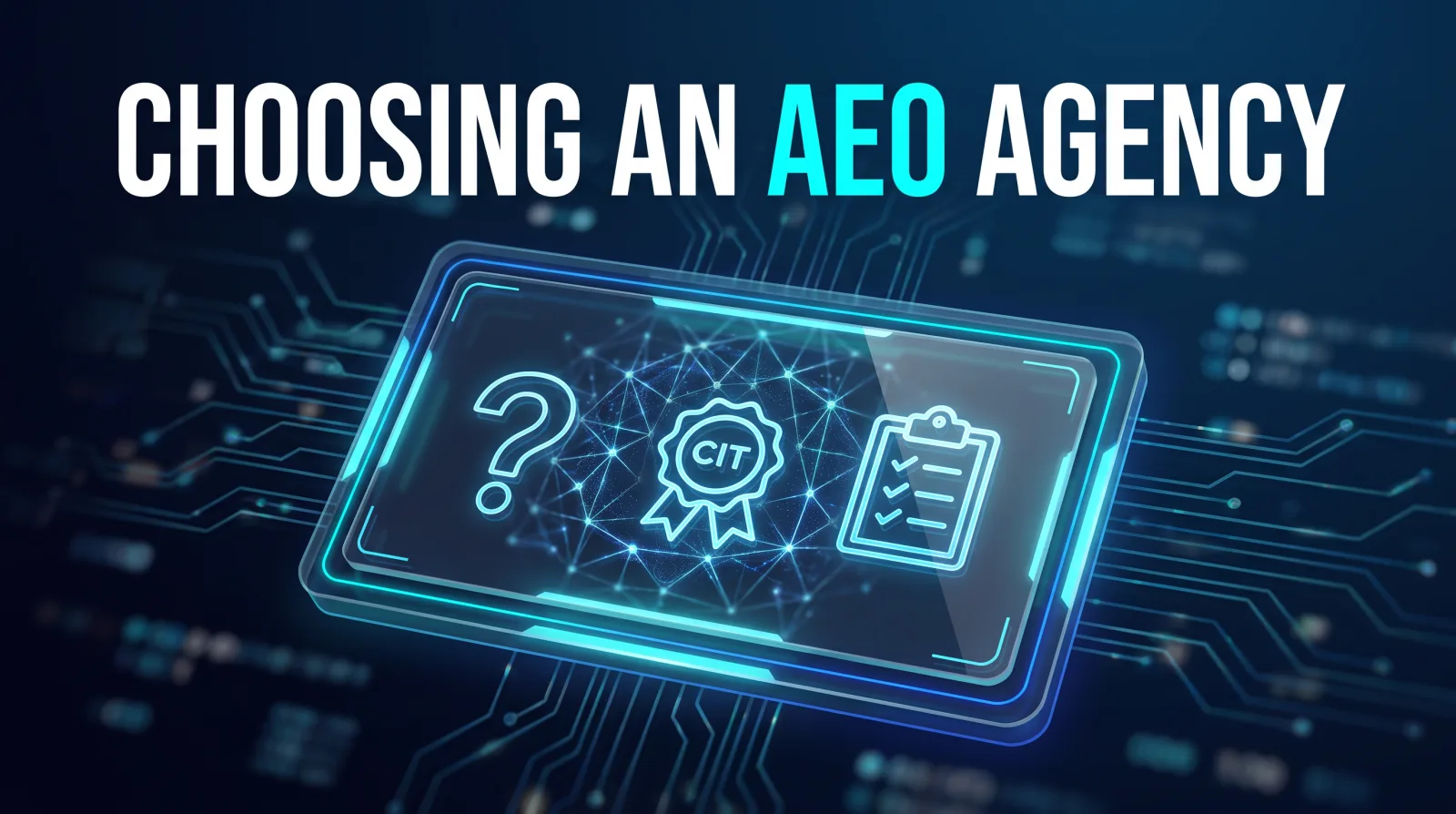 How to Choose an AEO Agency in the UK