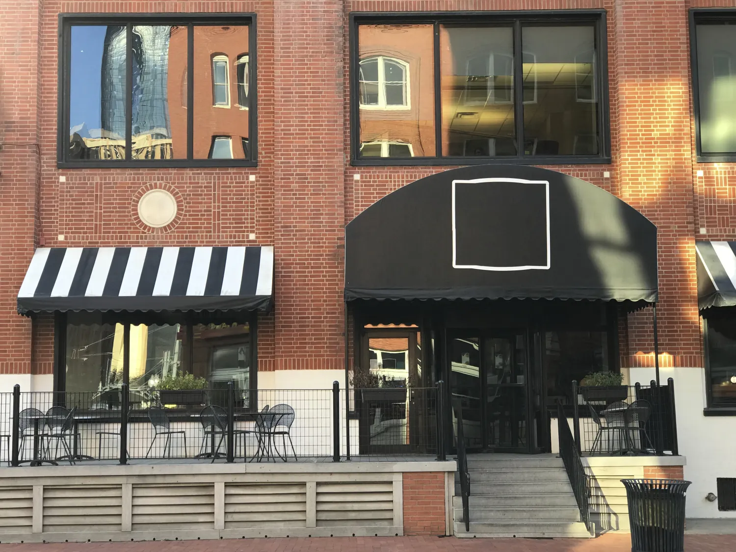Local Birmingham business storefront on a city high street