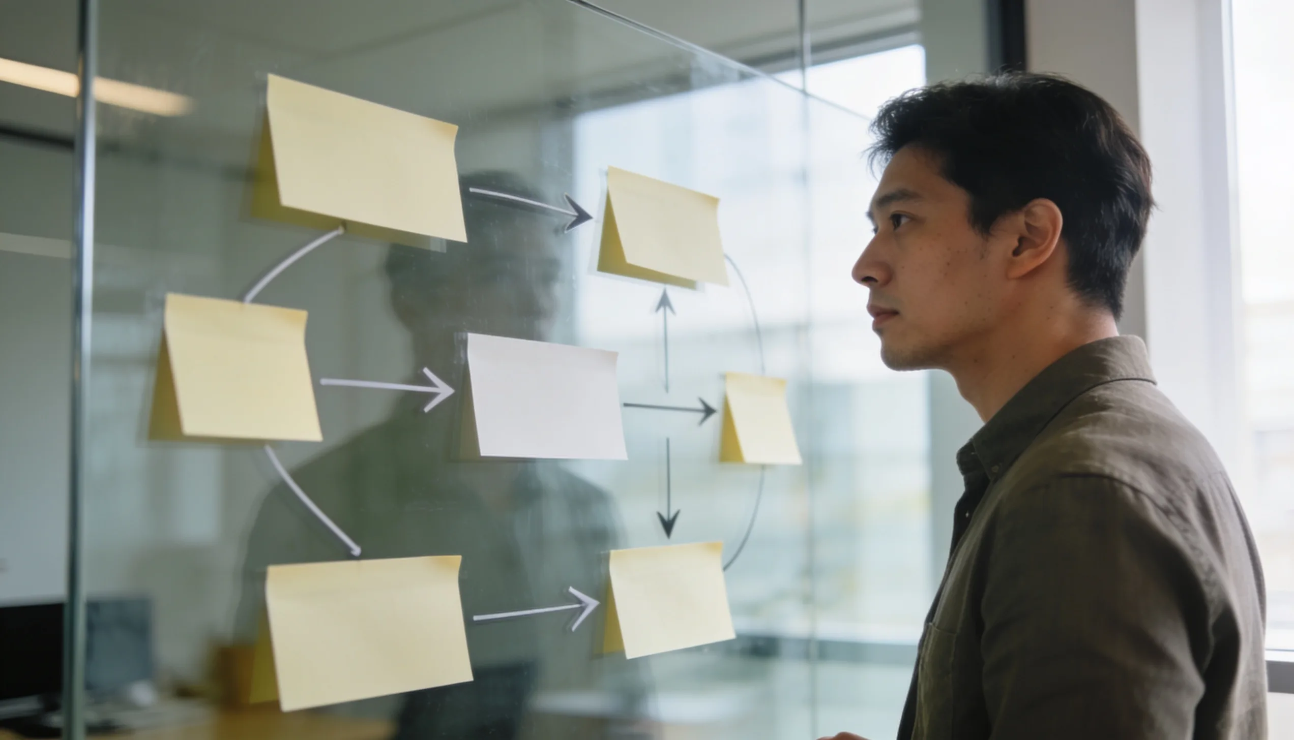 Full-funnel diagram with Meta ads driving awareness into Google ads capturing intent