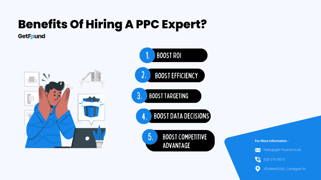 5 benefits of hiring a PPC Expert